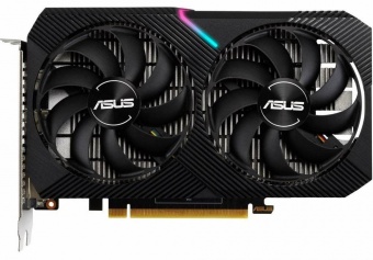 купить Видеокарта ASUS GeForce GTX1650 4Gb GDDR6 128bit 1xDVI 1xHDMI 1xDP HDCP DUAL-GTX1650-4GD6-MINI в Алматы