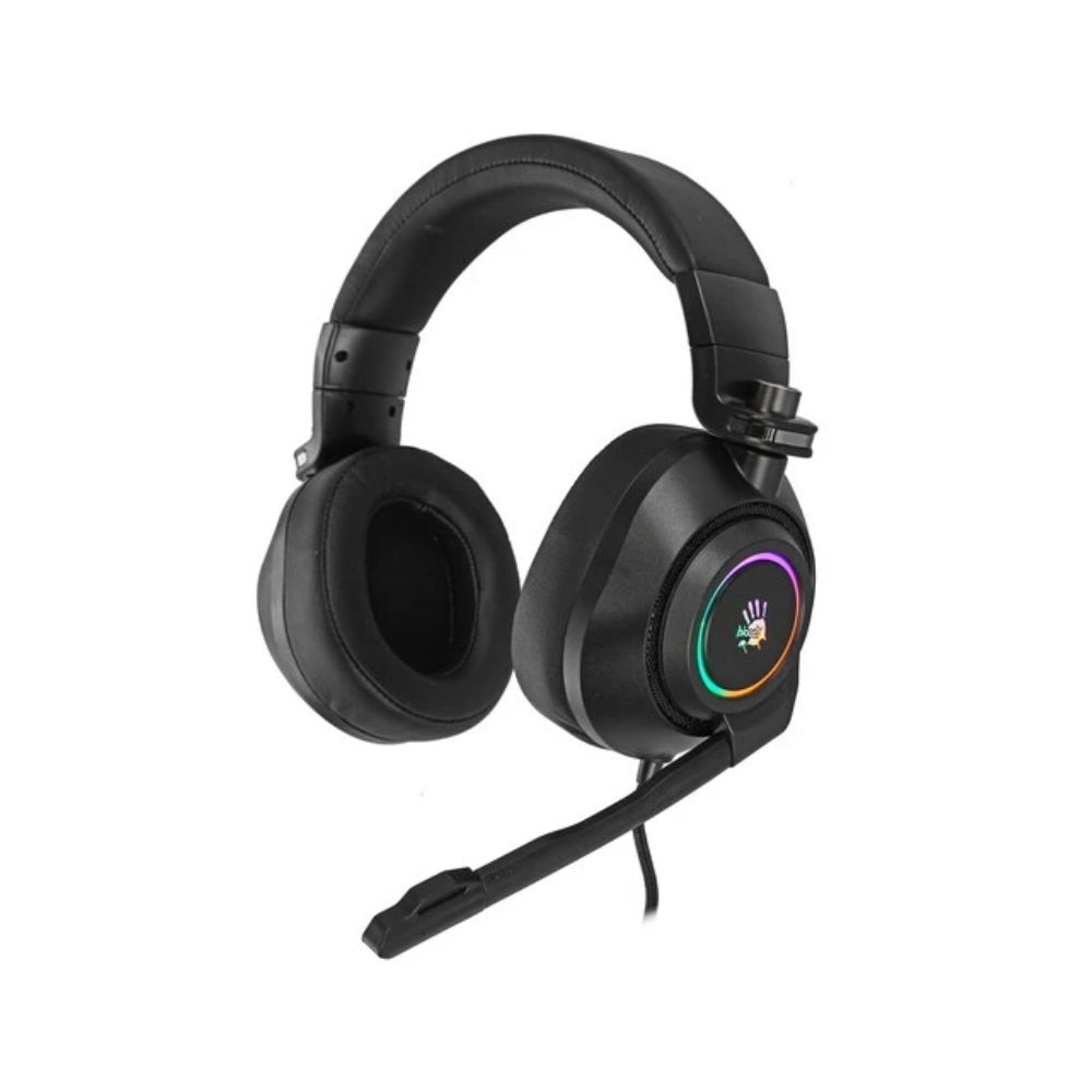 купить Наушники игровые Bloody G580 USB/20Hz-20kHz/16Om/105dB/Mic:100Hz-10KHz/44dB/2m/Черный в Алматы
