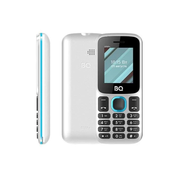 купить Мобильный телефон BQ-1848 Step+ white+blue в Алматы