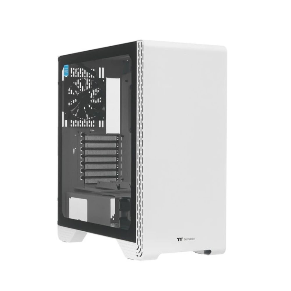 Купить Корпус Thermaltake S300 TG, Midi Tower, ATX, Snow Edition, 2x3.5*/4x2.5*, 3xUSB2.0, USB3.0 CA-1P5-00M6WN-00 в Алматы