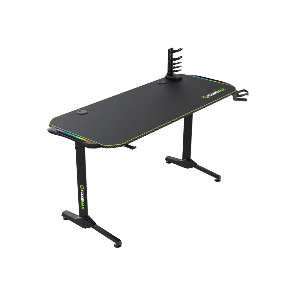 Купить Стол для геймеров Gamemax D140 Carbon RGB, 140*60*75см, Black в Алматы