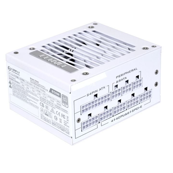 купить Блок питания Lian Li SP850 850W Modular, 80+ GOLD G89.SP850W.00EU White в Алматы