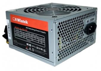 купить БП Wintek SL-600 600W ATX 2*IDE 3*SATA PCI6+2Pin FAN12CM+cable1.2m (Wintek SL-600 (1x6+2)) (Кабель питания 1,2 м) в Алматы