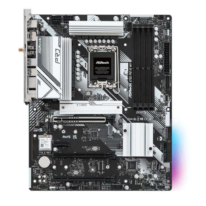 купить Материнская плата ASRock B760 PRO RS WIFI в Алматы