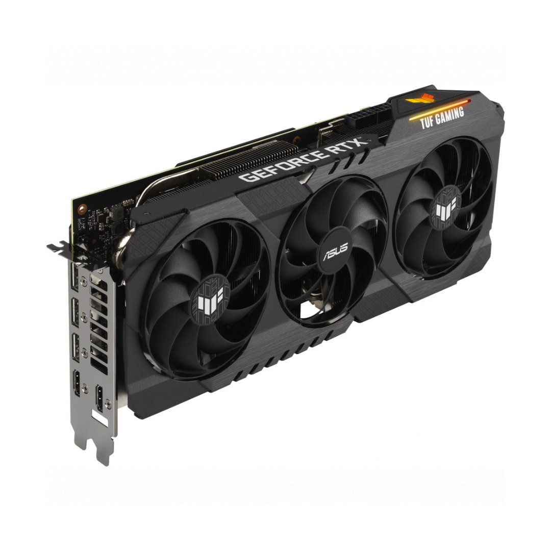 купить Видеокарта TUF-RTX3080-10G-V2-GAMING, Triple fan, 10Gb/320bit GDDR6X, 2xHDMI 2.1, 3xDP 1.4a, HDCP, BOX в Алматы