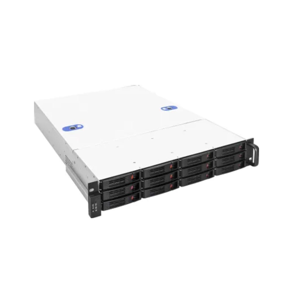 купить Server chassis ExeGate Pro 2U660-HS12 <RM 19", высота 2U, глубина 660, без БП, 12xHotSwap> в Алматы