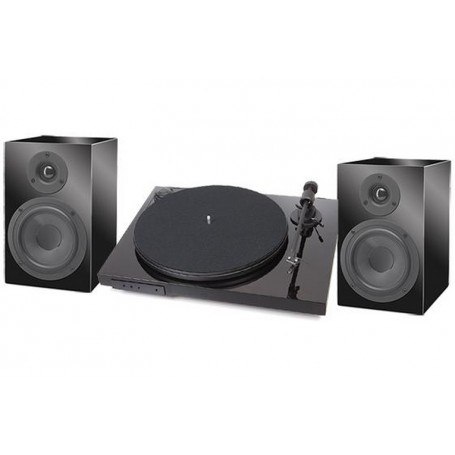 купить PRO-JECT Проигрыватель пластинок Jukebox E + Speaker Box 5 ЧЕРНЫЙ ЛАК EAN:9120097821218 в Алматы