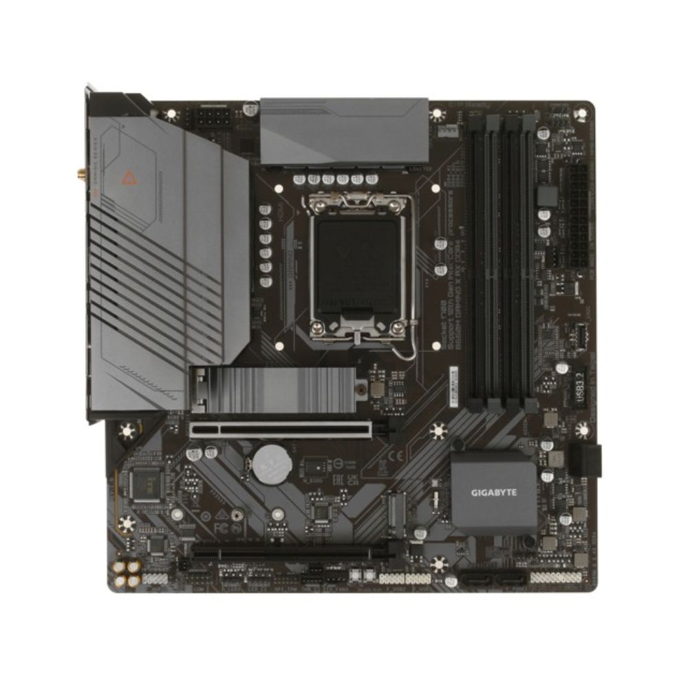 купить Материнская плата GIGABYTE B660M GAMING X AX DDR4, LGA1700, PCI-Ex16 4.0, HDMI+DP, 2xM.2, 4xSATA в Алматы