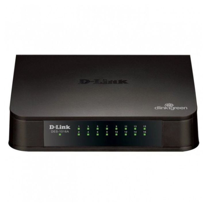 купить Коммутатор 16-ports 10/100 FCSH-1600R LogyNet Ethernet Switch, W/ internal switching Power Metal 19" в Алматы
