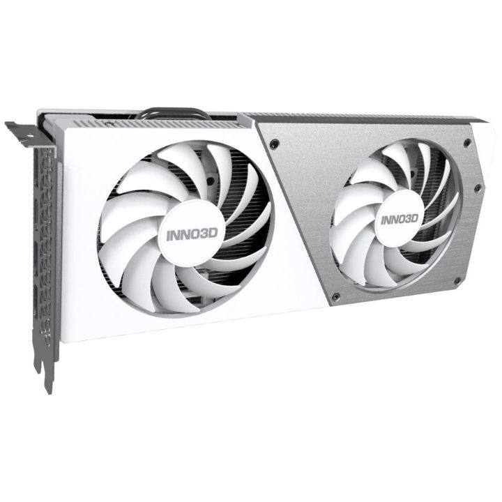 купить Видеокарта Inno3D GeForce RTX4060 TWIN X2 OC WHITE, 8G GDDR6 HDMI 3xDP N40602-08D6X-173051W в Алматы