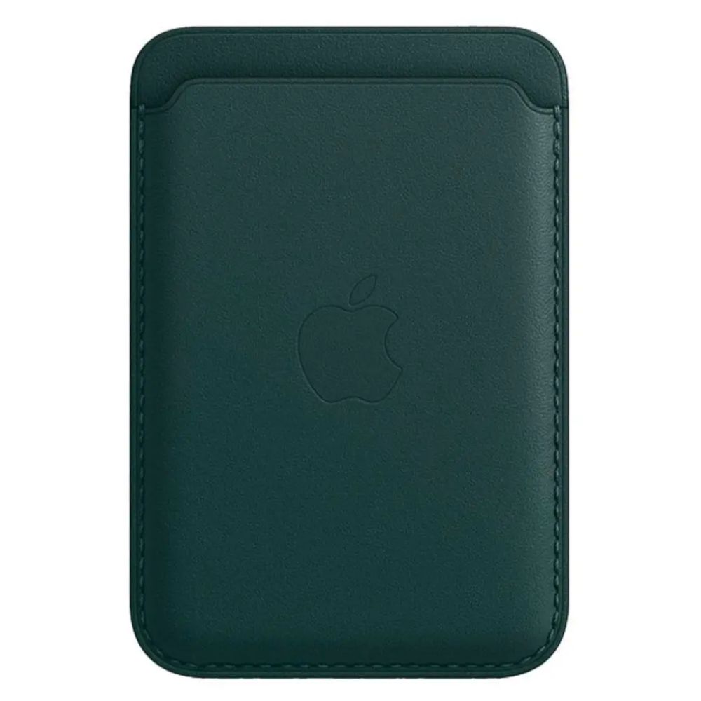 купить Чехол&nbsp;Apple&nbsp;iPhone Leather Wallet with MagSafe - Forest Green (MPPT3ZM/A) в Алматы