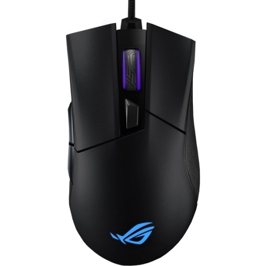купить Игровая мышь ASUS P507 ROG GLADIUS II CORE/MS,3327, 6BUTTONS,6200PI 90MP01D0-B0UA00 в Алматы