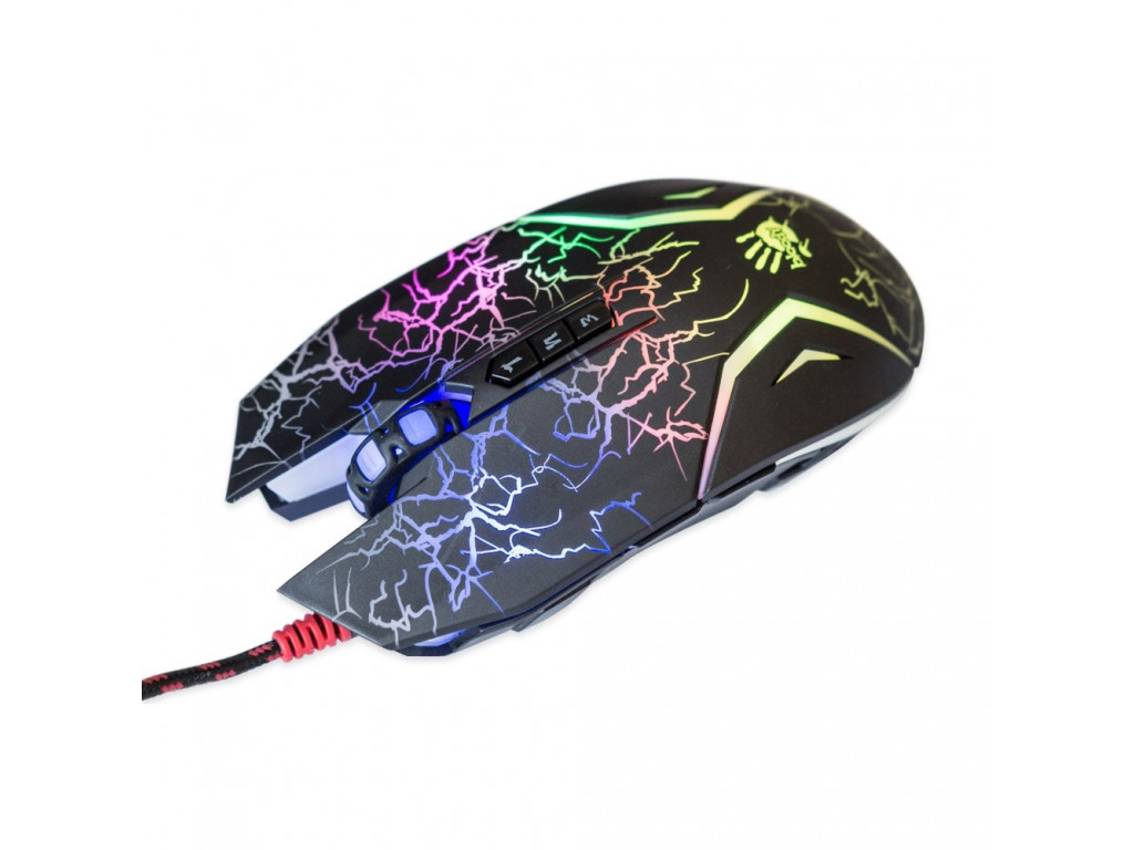 купить Мышь игровая Bloody N50 BLACK Оптическая USB 4000 CPI в Алматы