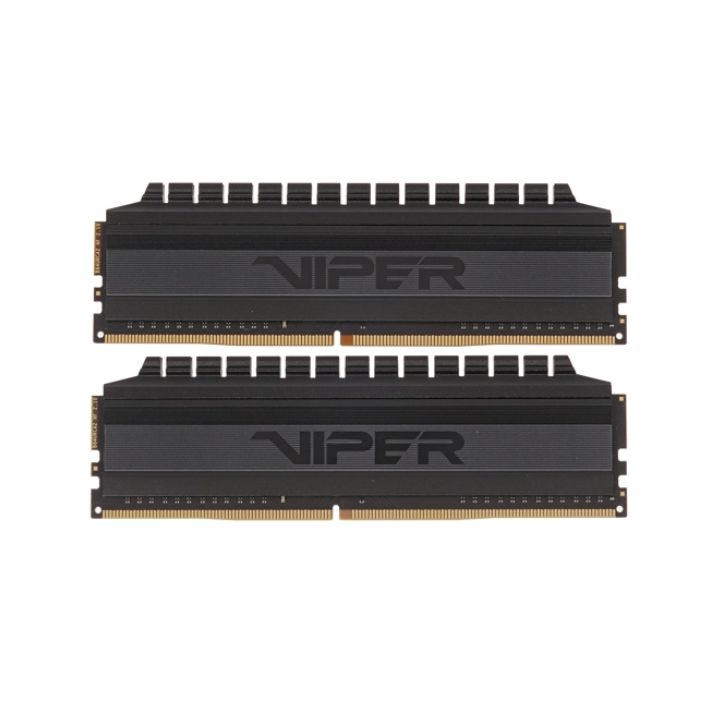 купить Комплект модулей памяти Patriot Viper 4 Blackout PVB48G320C6K DDR4 8GB (Kit 2x4GB) 3200MHz в Алматы