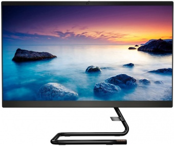 купить моноблок Lenovo IdeaCentre A340-22ICB 21.5** FHD(1920x1080) IPS/Intel Core i3-8100T 3.10GHz Quad/4GB/1TB/RD 530 2GB/noDVD/WiFi/BT4.0/CR/KB+MOUSE(USB)/W10H/1Y/BLACK в Алматы