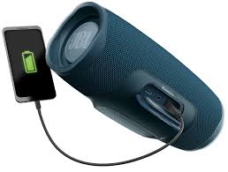 купить Портативная акустическая система JBL Charge 4 синяя в Алматы
