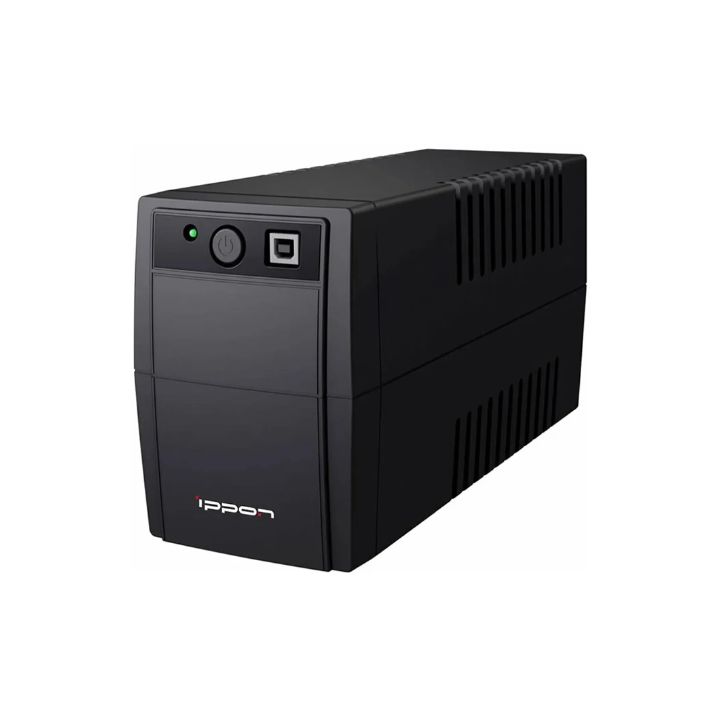 купить ИБП Ippon Back Basic 850S Euro, 850VA, 480Вт, AVR 162-275В, 3хEURO, управление по USB, без комлекта кабелей в Алматы