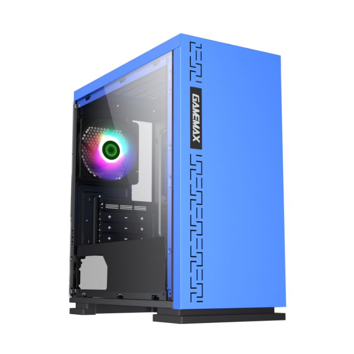 купить Компьютерный корпус Gamemax EXPEDITION BL без Б/П в Алматы
