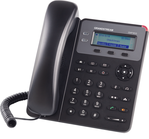 купить Grandstream GXP1610, Small-Medium Business HD IP Phone, 2 line keys with dual-color LED в Алматы