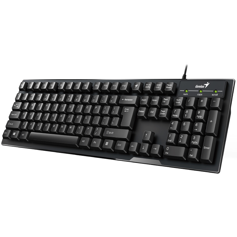 купить Смарт клавиатура Genius Smart KB-102, Black, USB, KAZ, 31300007412 в Алматы