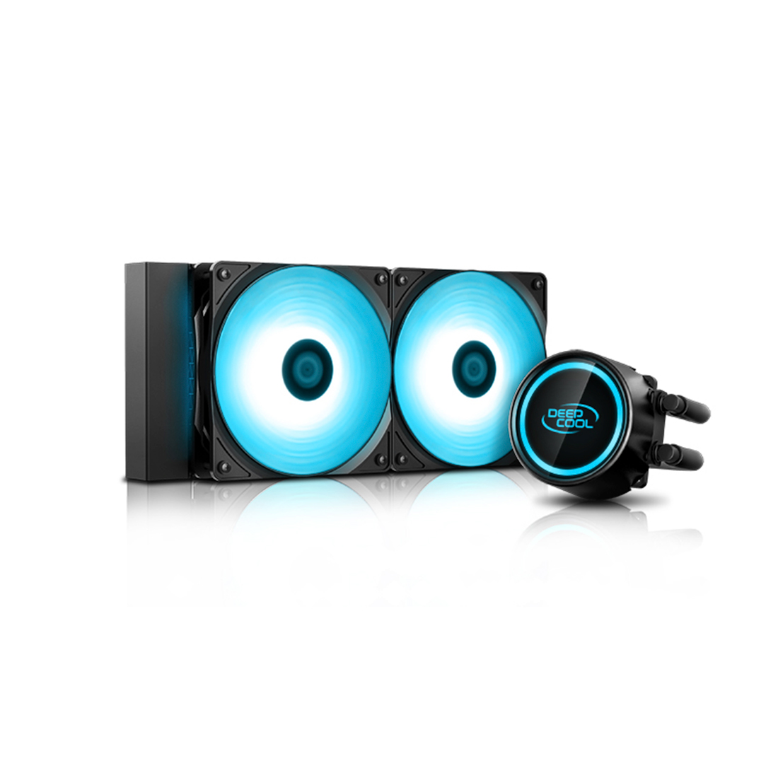 купить Кулер с водяным охлаждением Deepcool GAMMAXX L240T BLUE в Алматы