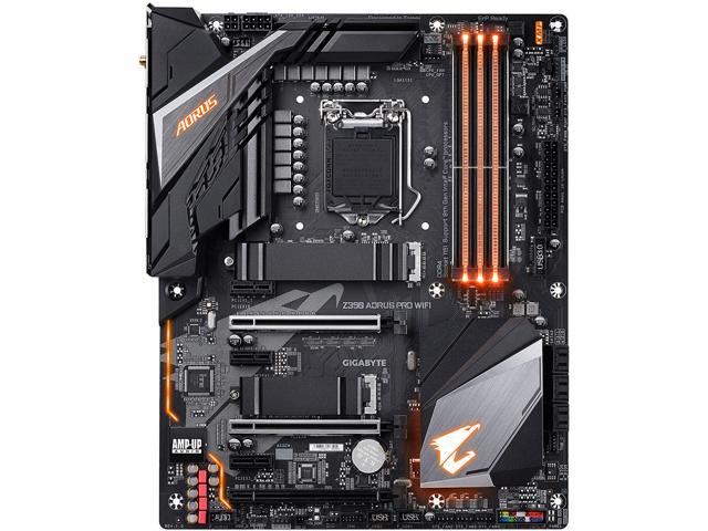 купить Материнская плата, Gigabyte, Z390 AORUS PRO WIFI (4719331804299), LGA1151, iZ390, 4xDDR4 2666, 6xSATA3, 2xM2.0, Raid, 1xHDMI, 3xPCI-Ex16, 3xPCI-Ex1, Bluetooth 5, ATX в Алматы
