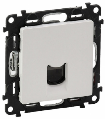 купить Legrand 753438 VLN-l БЕЛ Розетка RJ11 /  в Алматы