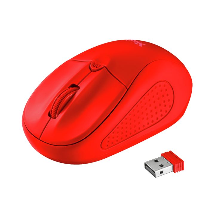 купить Мышь беспроводная Trust Primo красный в Алматы