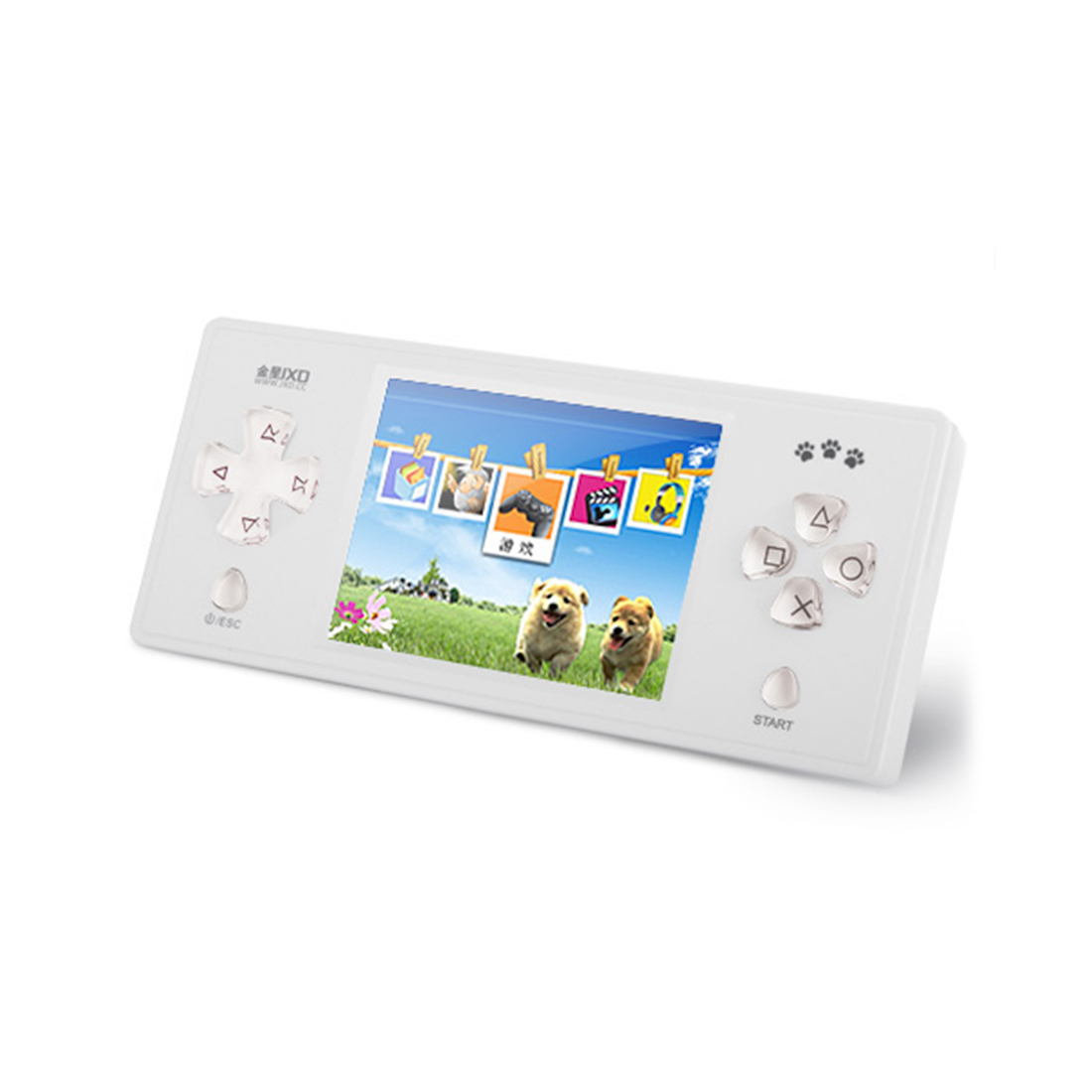 купить Игровая консоль, JXD-200, 32bit, TFT 2.8*, Розовый в Алматы