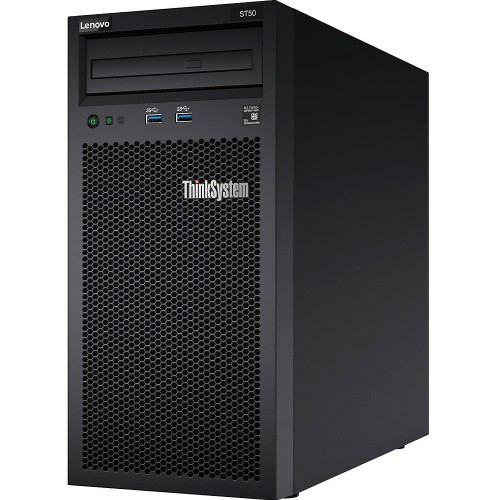купить Сервер Lenovo ST50 Xeon E-2224G&nbsp; (4C 3.5GHz 8MB Cache/71W), SW RAID, 2x1TB SATA, 1x8GB, 250W, Slim D /  в Алматы