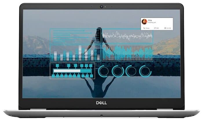 купить Ноутбук Dell/Inspiron 5584/Core i5/8265U/1,6 GHz/4 Gb/1000 Gb/Nо ODD/GeForce/MX 130/2 Gb/15,6 **/1920x1080/Linux/18.04/серебристый в Алматы