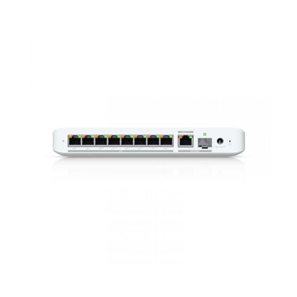 Купить Flexible, 8-port 2.5G PoE++ switch with a 10G RJ45/SFP+ combo uplink port that can be powered with PoE++ or an AC adapter в Алматы