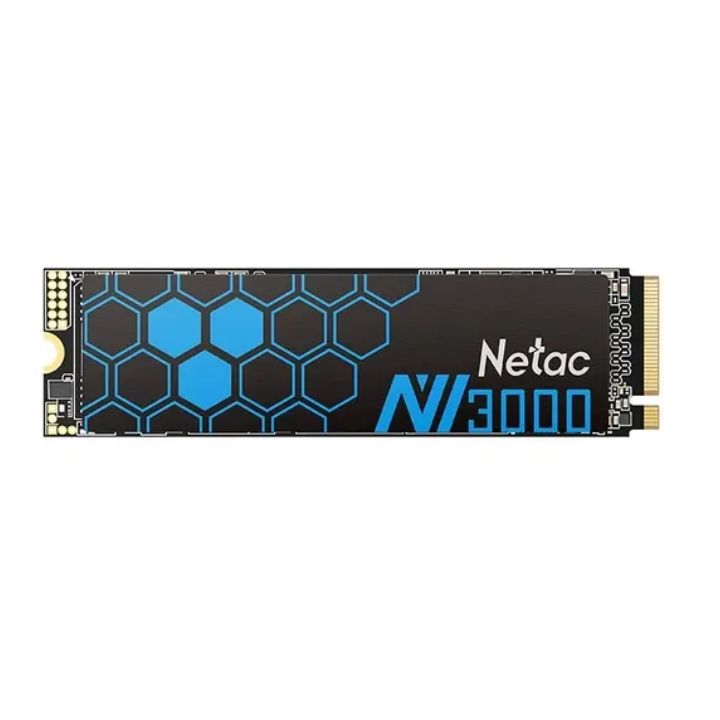 купить Твердотельный накопитель SSD 2Tb, M.2 2280, Netac NV3000, NVMe, PCIe 3x4, 3300R/2900W, heat sink в Алматы