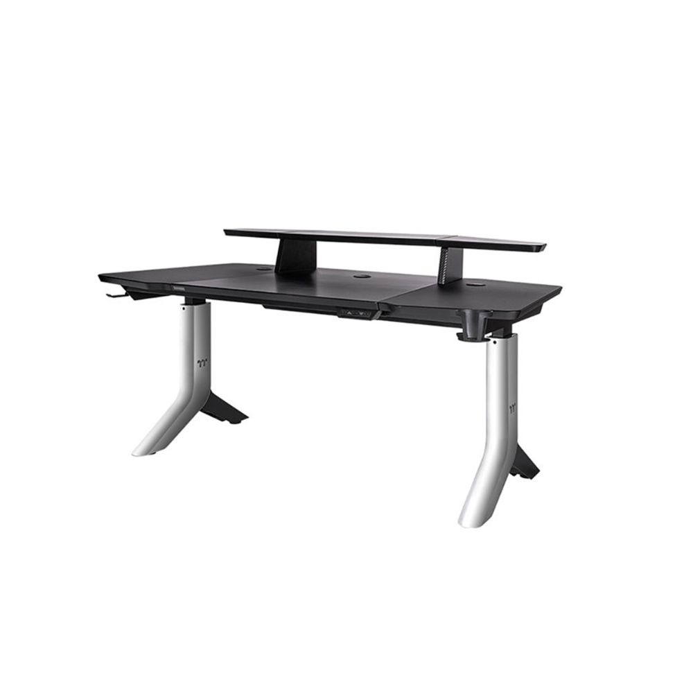 купить Стол для геймеров Thermaltake Argent P900 Smart Gaming Desk, МДФ, металл,пластик, 165х85х70см, Black в Алматы