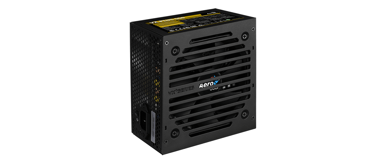 AeroCool Vx Plus 550W Gaming-Netzteil - ATX, 12cm Lüfter, Für PC