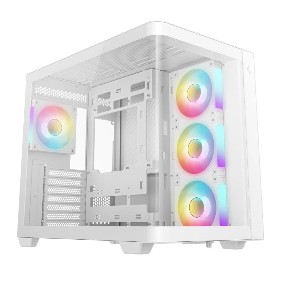 Купить Компьютерный корпус Deepcool CG530U 4F WH без Б/П в Алматы
