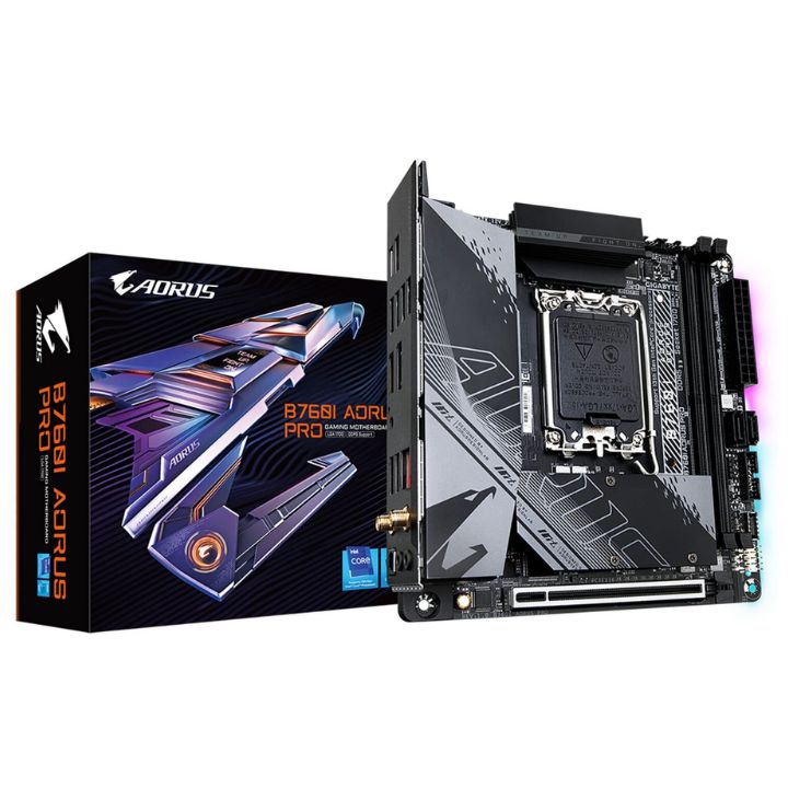 купить Материнская плата Gigabyte B760I AORUS PRO,&nbsp;DDR5 в Алматы