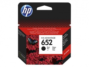 купить Картридж HP Europe/F6V25AE/Чернильный/№652/черный/6 мл в Алматы