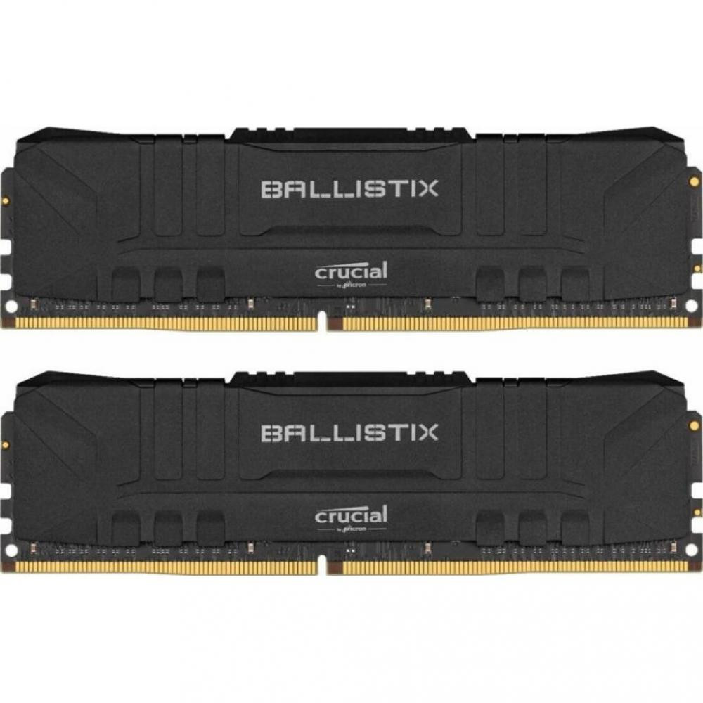 купить Оперативная память 16GB KIT (2x8Gb) DDR4 3000MHz Crucial Ballistix Desktop Gaming Black PC4-24000 1.35V BL2K8G30C15U4B в Алматы