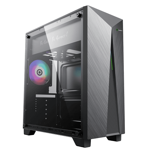 купить Корпус ПК без БП GameMax Nova-N6 <FF:MidTower, MB:ATX, USB2*1, USB3*1, 370*184*412, 0.5mm> в Алматы