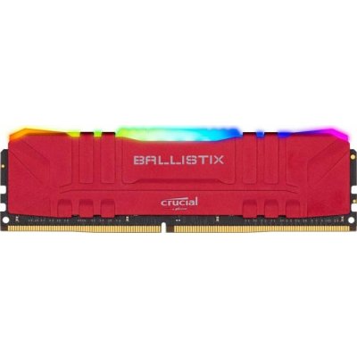 купить Оперативная память 16GB DDR4 3200MHz Crucial Ballistix RGB Gaming Memory RED 1.35V BL16G32C16U4RL в Алматы