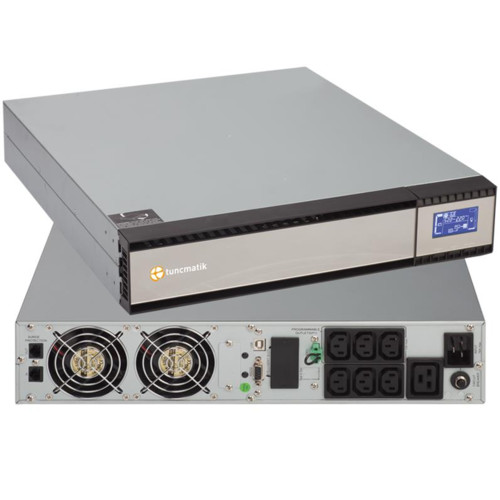 купить ИБП Tuncmatik/Newtech Pro/On-Line/8 IEC, 2U Rack, LCD/2 000 VА/1 600 W в Алматы