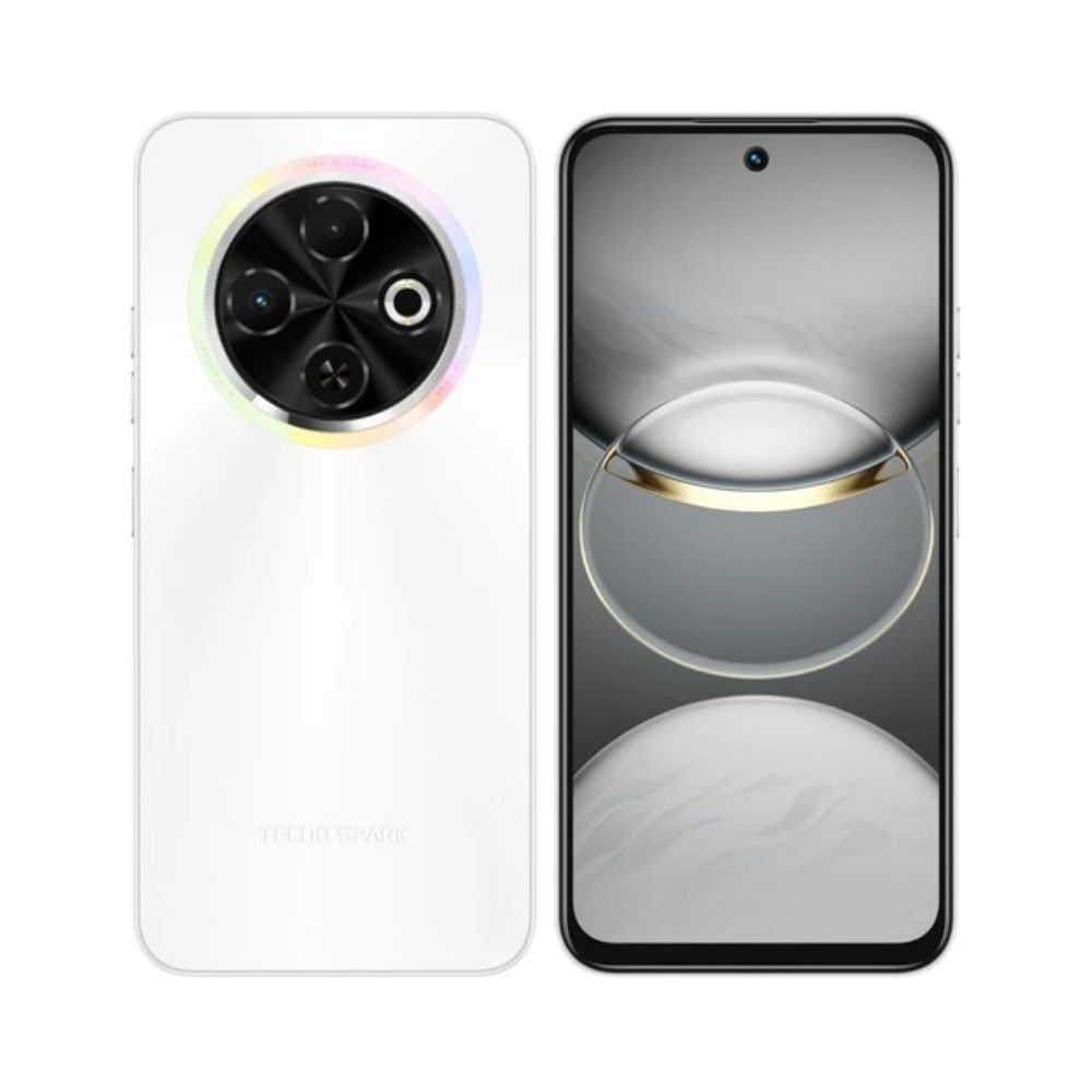 купить Смартфон Tecno SPARK 30C 256 ГБ белый в Алматы