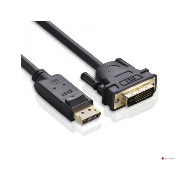 купить Кабель UGREEN DP103 DP Male to DVI Male Cable 2m (Black). 10221 в Алматы