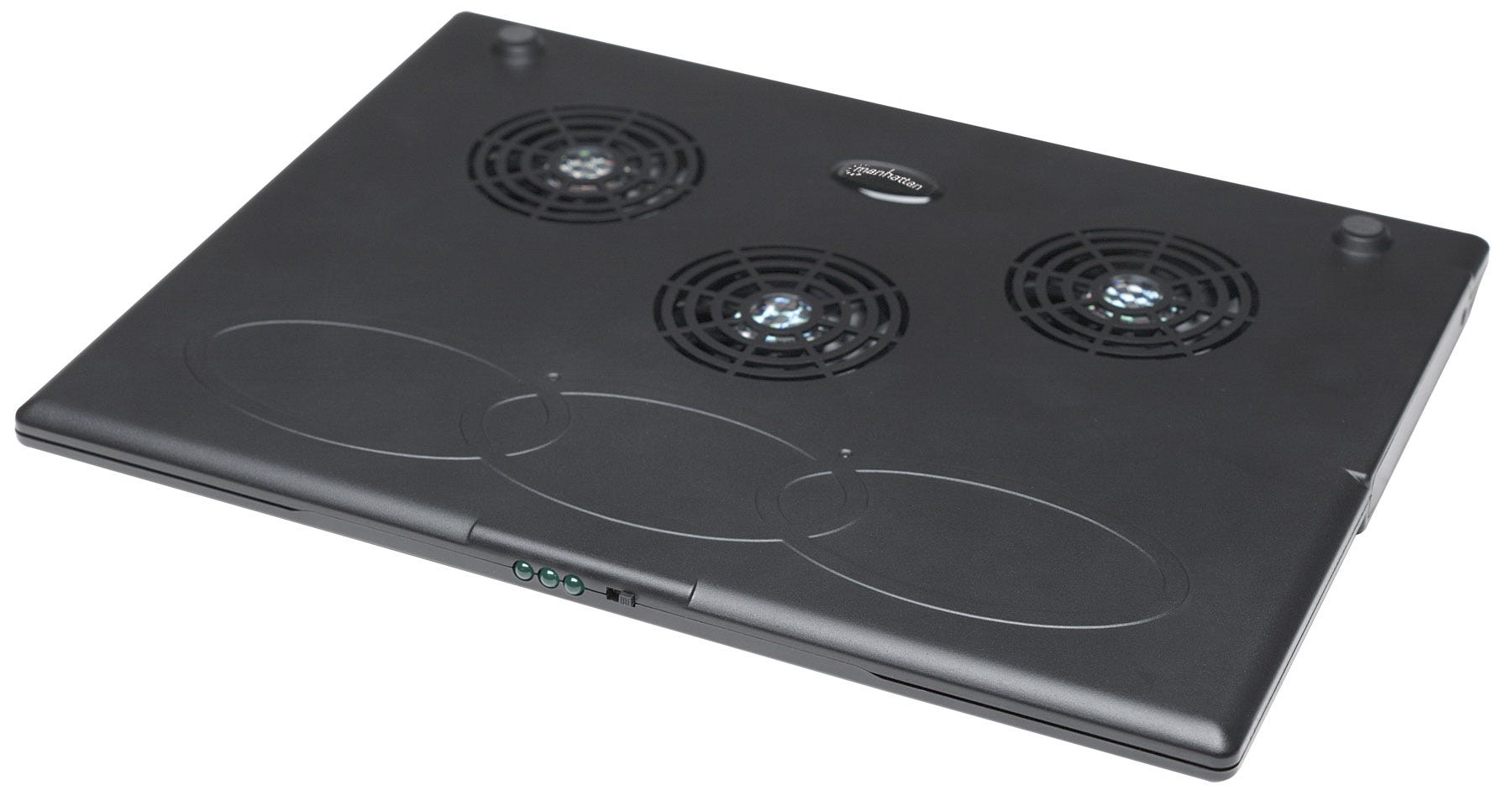 купить Охлаждающая подставка Manhattan Notebook Cooling Pad Three вентилятор 60 мм USB в Алматы