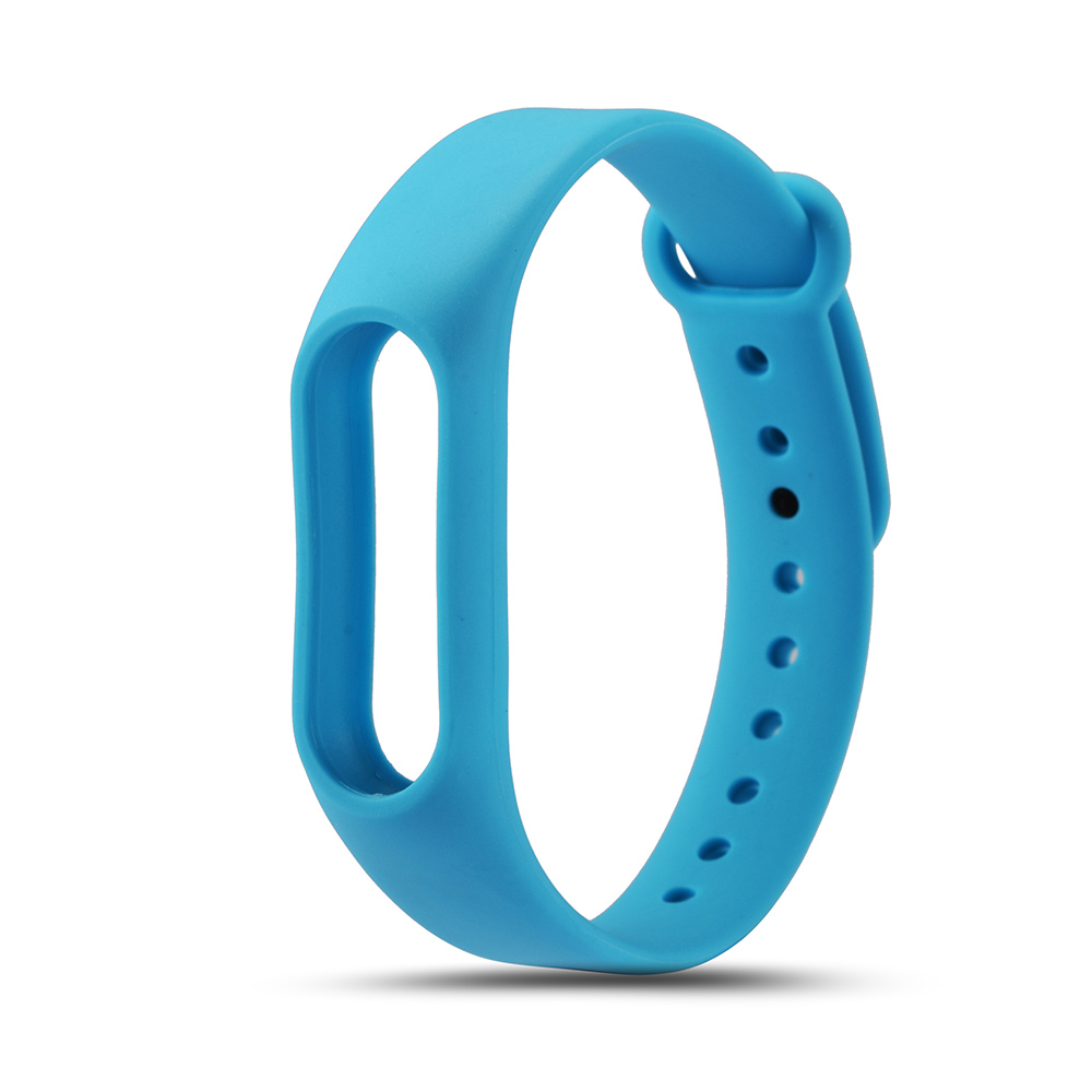 купить Силиконовый ремешок Xiaomi Mi Band 2 Strap голубой(MYD4088TY) в Алматы