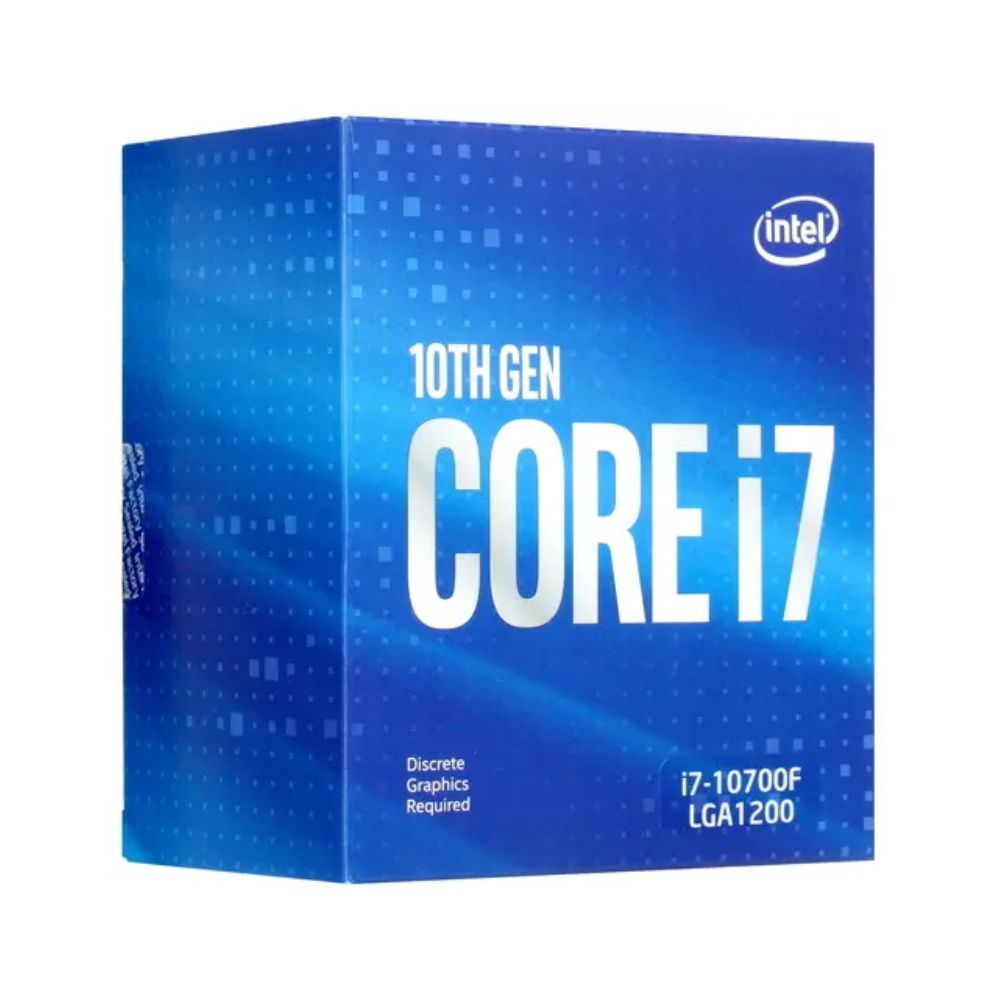 купить Процессор Intel Core i7-10700F Comet Lake (2900MHz, LGA1200, L3 16Mb), box в Алматы