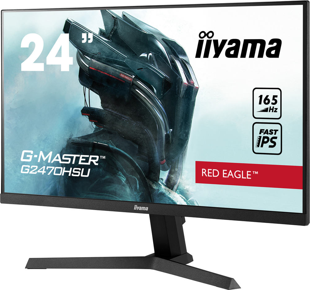 купить Монитор жидкокристаллический Iiyama LCD 23.8" [16:9] 1920х1080(FHD) IPS, nonGLARE, 250cd в Алматы