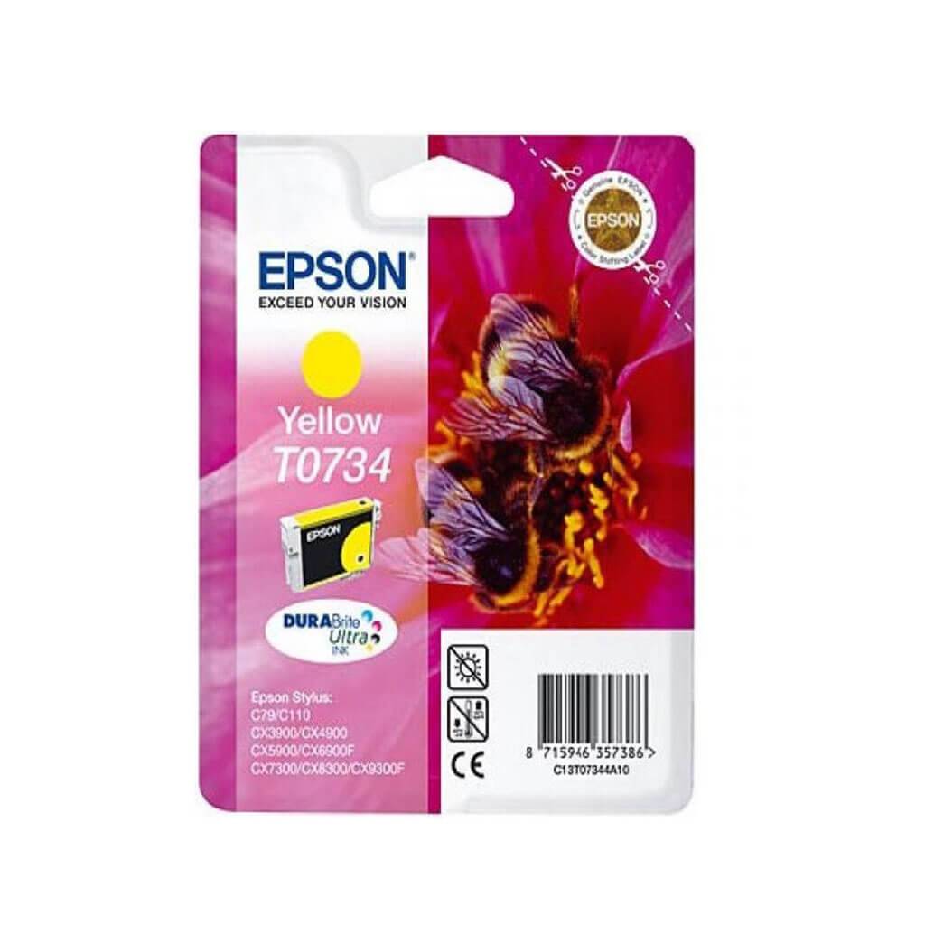 купить Картридж Epson C13T10544A10 (0734) C79/CX3900/4900/5900 желтый в Алматы