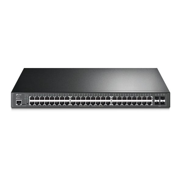 купить TP-Link TL-SG3452P JetStream 52-портовый гигабитный управляемый коммутатор 2+ с 48 портами PoE+ в Алматы